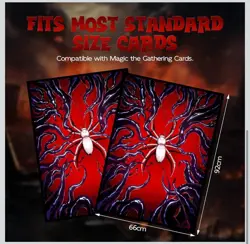 MTG Card Sleeves - Spider - 100 CT EDH Commander Sleeves for Magic The Gathering - Image 2