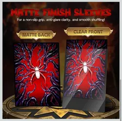 MTG Card Sleeves - Spider - 100 CT EDH Commander Sleeves for Magic The Gathering - Image 3
