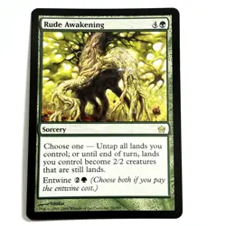 Rude Awakening 92 R Fifth Dawn Magic the Gathering MTG LP - Image 1