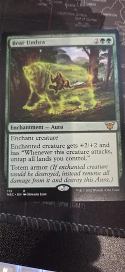 MtG Bear Umbra - Image 1