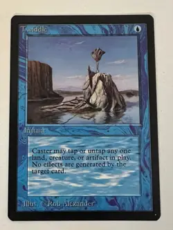 Magic the Gathering MTG Beta Twiddle NM (Beta Bob) - Image 1