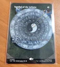 Magic MTG Avatar Sundial of the Infinite TLE 0055 Borderless Regular Mythic - Image 1