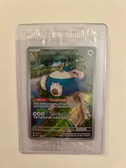 Pokemon Snorlax SVP 051 Scarlet & Violet 151 Holo Black Star Promo Sealed - NM - Image 1