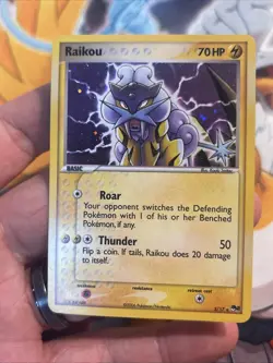 Pokemon Raikou 3/17 POP Series Holo 2006 Pokemon TCG Vintage Old School - Image 4