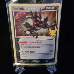 Sealed 2021 Greninja SWSH144 Black Star Promo Pokemon Card Celebrations - Image 2