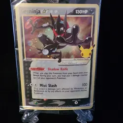 Sealed 2021 Greninja SWSH144 Black Star Promo Pokemon Card Celebrations - Image 3