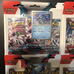 Pokemon Scarlet &Violet Base Set 3 Pack Blister Lot Of 3, And 1Paradox Rift 820650853289 - Image 2