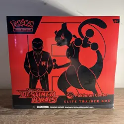 Pokemon Scarlet Violet Center Exclusive Destined Rivals ETB Elite Trainer Box PC - Image 1