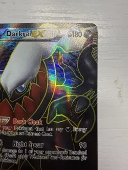Darkrai EX 107/108 Black & White Dark Explorers Full Art UR Pokemon Card NM - Image 4