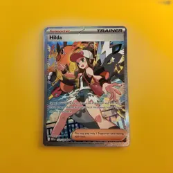 Pokemon TCG Hilda Trainer White Flare Holo Full Art SV 171/086 - Image 1