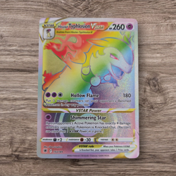 2022 Pokemon Hisuian Typhlosion VSTAR 193/189 Secret Rainbow NM/MINT HOLO+ RAW!! - Image 1