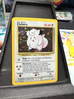 Clefairy 005/102 Base Set Holo Pokemon TCG - Image 2