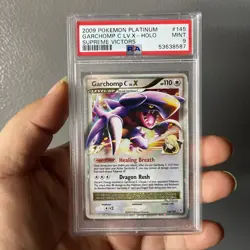 2009 Pokemon Platinum Garchomp C LV.X-HOLO PSA 9 MINT (Not the celebration) - Image 1
