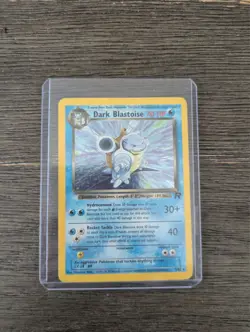 Pokemon TCG Dark Blastoise Holo Team Rocket Near Mint 3/82 - Image 1