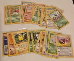 Pokemon Vintage Complete 1st Ed Jungle set of uncommons and commons! - Image 2