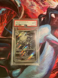 2025 POKEMON MEG EN-MEGA EVOLUTION #150 STEELIX ILLUSTRATION RARE PSA 10 - Image 1