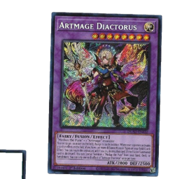 Yugioh Yu-Gi-Oh! Artmage Diactorus DUAD-EN032 1st edition Secret Rare Card NM - Image 1