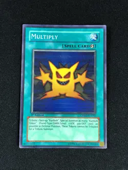 YUGIOH MULTIPLY CRMS-EN090 1ST SUPER PLAY/EDGEWARE - Image 1
