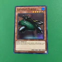 Yugioh Catapult Turtle MRD-EN075 Super RAre 25th Anniversary NM - Image 1