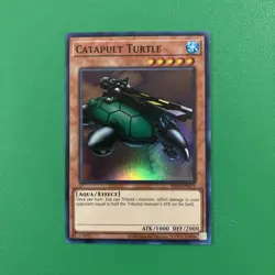 Yugioh Catapult Turtle MRD-EN075 Super RAre 25th Anniversary NM - Image 2