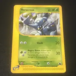 Pokemon Card - Heracross Skyridge 064/144 Common Non Holo - Image 1