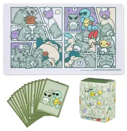 Substitute Playmat, Sleeves & Deck Box Pokemon Center Exclusive BRAND NEW/SEALED - Image 1