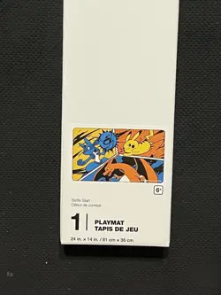 Sealed Battle Start Charizard, Pikachu & Lucario Pokemon Center Playmat - Image 1