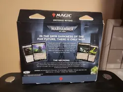 Universes Beyond: Warhammer 40,000 - Necron Dynasties Commander Deck - Sealed - Image 2