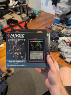 Universes Beyond: Warhammer 40,000 - Necron Dynasties Commander Deck - Sealed - Image 1
