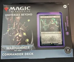 Necron Dynasties Commander Deck MTG Warhammer 40,000 - Image 1