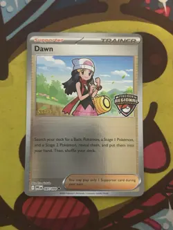 Pokemon Dawn 087/094 - STAFF Stamped Promo - Regional Promo - Phantasmal Flames - Image 1