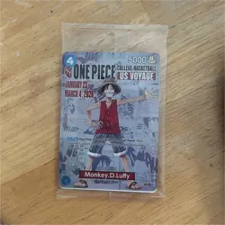 Bandai Namco One Piece Card Game US Voyage Promo Pack Monkey.D.Luffy - Image 1