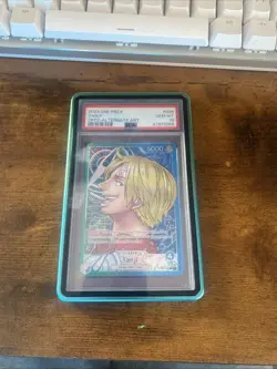 2023 ONE PIECE Sanji OP02 026 Alt Art Leader Paramount War ENGLISH PSA 10 - Image 1