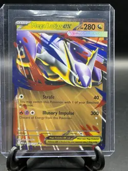 Mega Latios ex 100/132 Mega Evolutions Pokemon Card TCG NM - Image 1