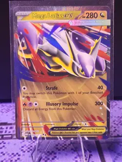 Mega Latias EX 100/132 Ultra Rare Holo Pokemon TCG Card NM Mega Evolution - Image 1