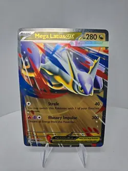 Mega Latios ex 100/132 Mega Evolutions Pokemon Card TCG NM - Image 1