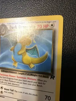 Dark Dragonite 22/82 Team Rocket Mint/NM Rare Pokemon TCG Non Holo - Image 4