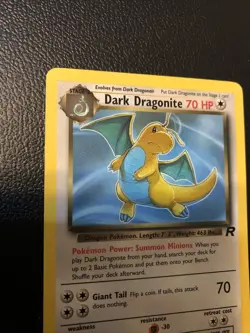 Dark Dragonite 22/82 Team Rocket Mint/NM Rare Pokemon TCG Non Holo - Image 5