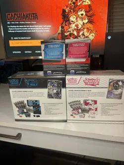 1 WHITE FLARE and 1 BLACK BOLT Elite Trainer Box + 2 WHITE FLARE booster bundles - Image 2