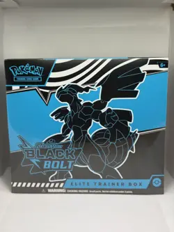 Pokemon S&V Black Bolt and White Flare Elite Trainer Box and Booster Bundle Sets - Image 3