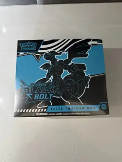 Pokemon Black Bolt and White Flare Elite Trainer Box ETB Booster Bundle Lot - Image 1
