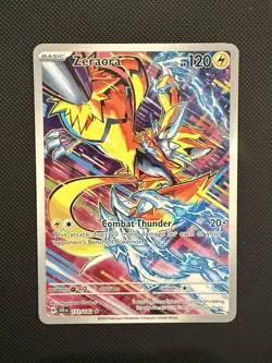 🤩 Zeraora 151/142 Illustration Rare Stellar Crown Pokemon Card TCG Holo NM/M - Image 1