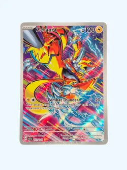 Zeraora 151/142 NM Stellar Crown Illustration Rare Card Pokemon TCG English - Image 1