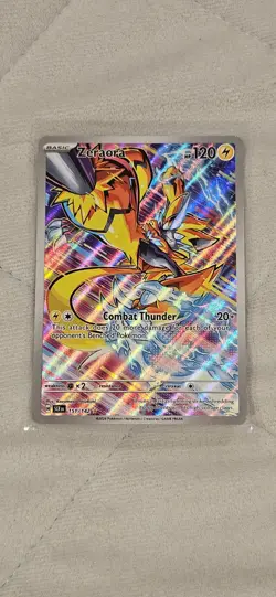 Zeraora 151/142 - S&V Stellar Crown - Illustration Rare IR - Pokemon TCG Card NM - Image 1