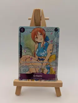 One Piece TCG: OP05-062 O-Nami (Illustration Box Vol.1 Promo) - Image 1