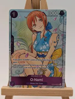 One Piece TCG: OP05-062 O-Nami (Illustration Box Vol.1 Promo) - Image 2