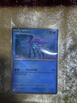 Pokemon Phantasmal Flames Suicune GameStop Exclusive Promo Card 026/094 SEALED! - Image 1