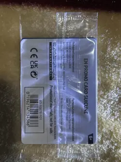 Pokemon Phantasmal Flames Suicune GameStop Exclusive Promo Card 026/094 SEALED! - Image 2