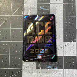 Pokemon TCG Celebratory Fanfare 2025 Ace Trainer Reward Black Star Promo Sealed - Image 2