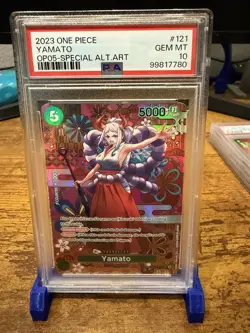 Yamato (SP) OP01-121 Awakening of the New Era Foil PSA 10 English - Image 1